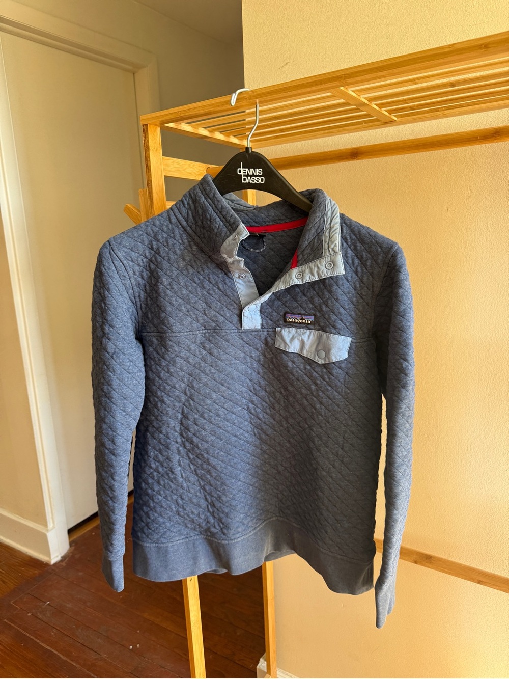 Patagonia Women’s Quilted Pullover Sweater - Blue
